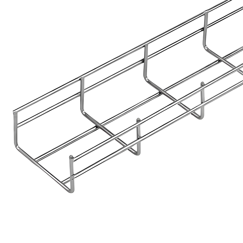 SlimFlow 30 mm ultrakompakte Kabelablage aus Drahtgeflecht