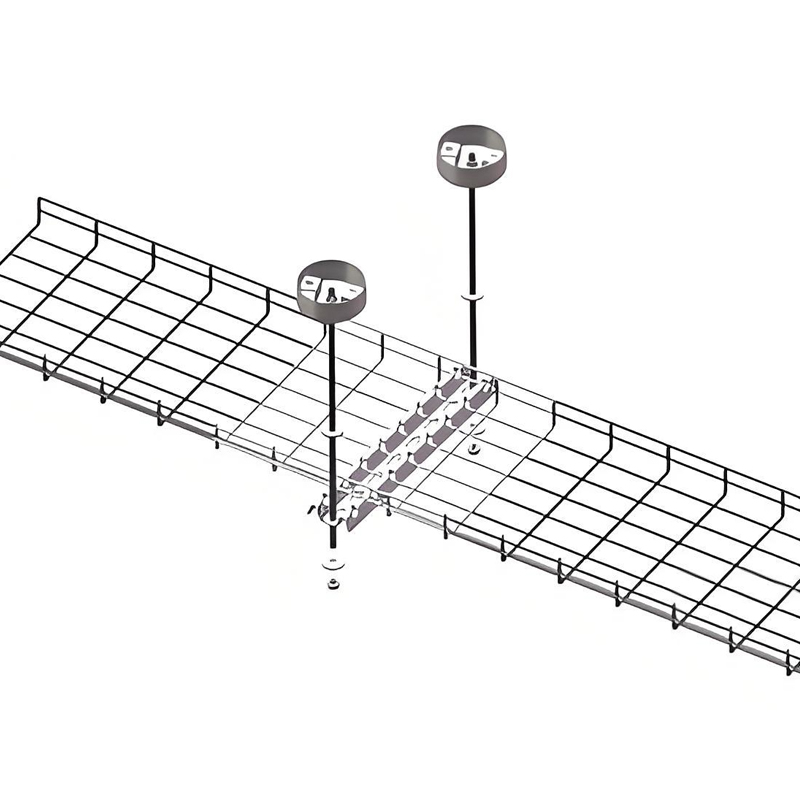 Deckenintegriertes Drahtgeflecht-Kabelablagesystem