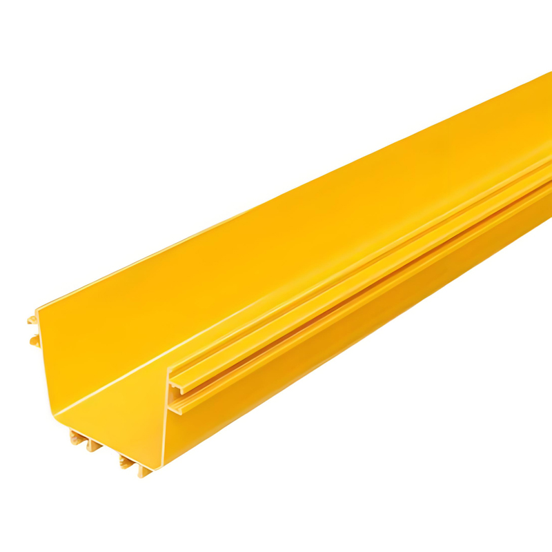 120 mm*100 mm PVC/ABS-Faserführungskanal Yellow Pantone 123C