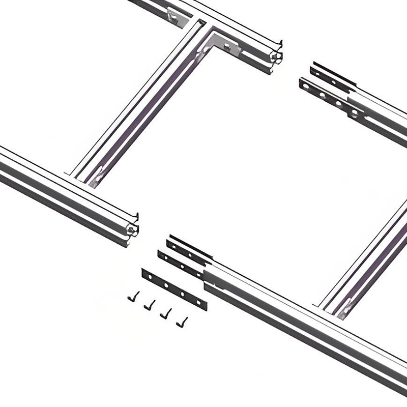 Hochleistungs-Laufsteg-Spleißsatz für Aluminiumkabel mit vier Schrauben