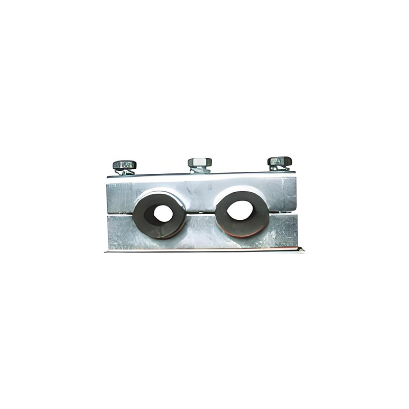YWGJM(B) Vibrationsfeste Doppelrohrklemme aus Stahl