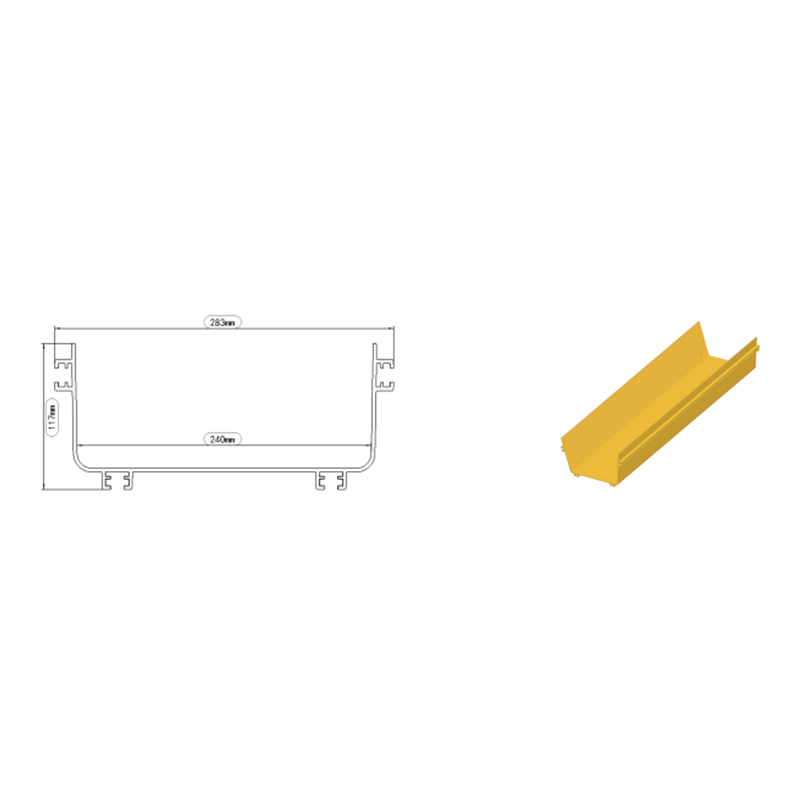 240 mm*100 mm Faserlaufbahn
