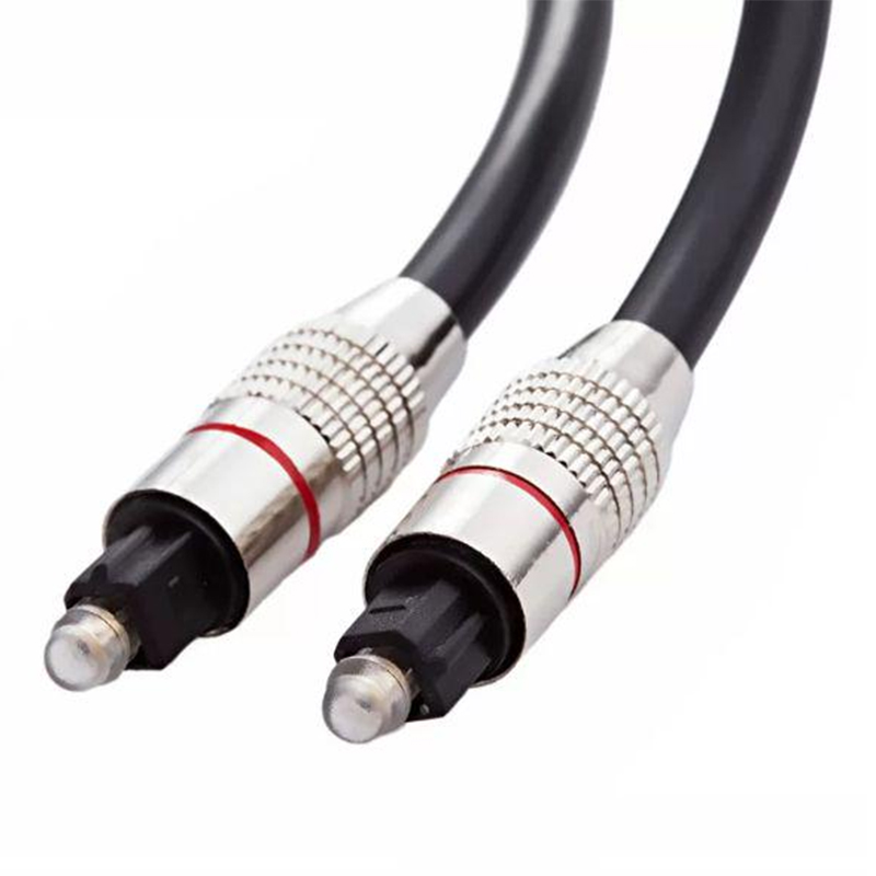 Glasfaser-Audiokabel