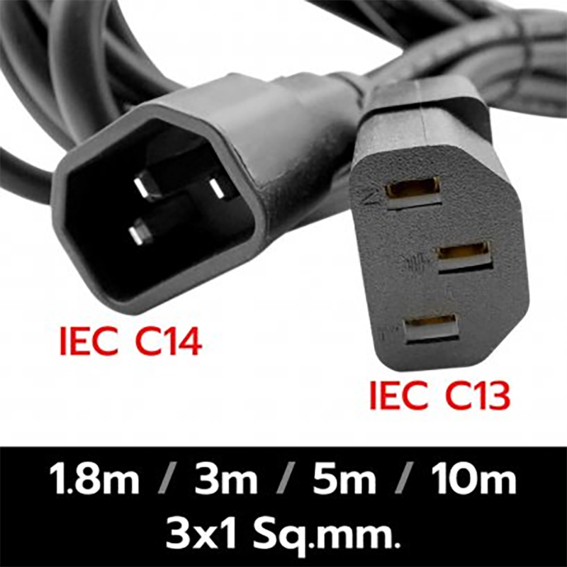AC (Industrielles IEC-Netzkabel)